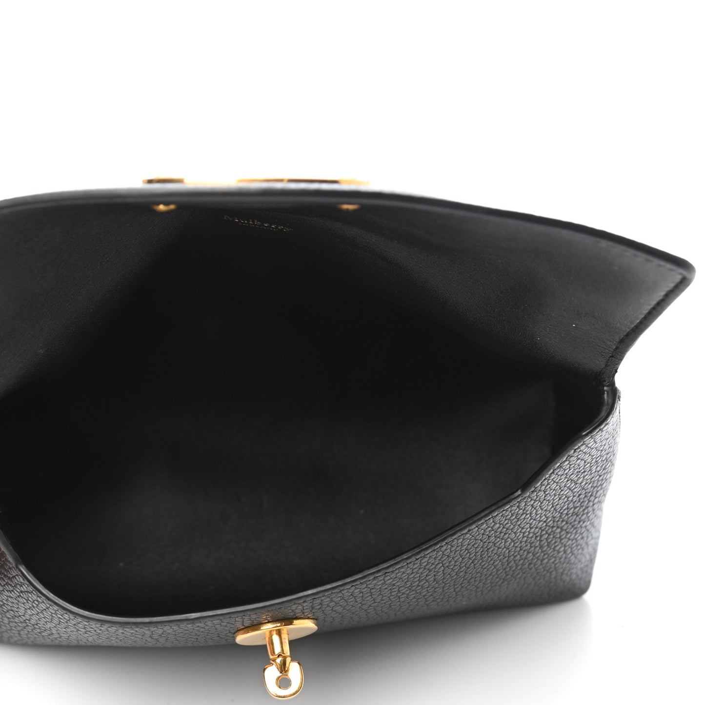 Small Classic Grain Darley Cosmetic Pouch Black