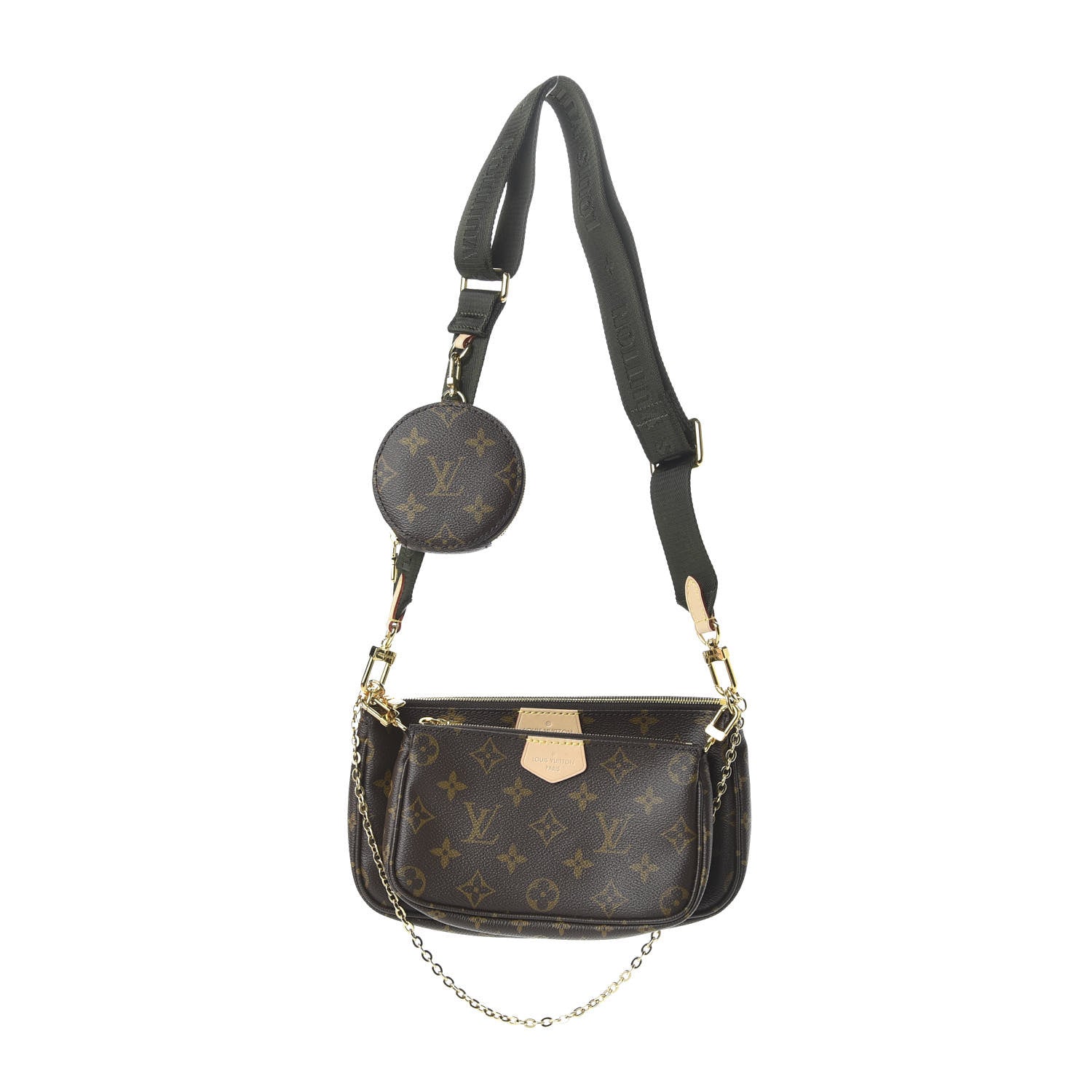 Louis Vuitton Monogram Multi Pochette Accessories Kaki 1 of 12