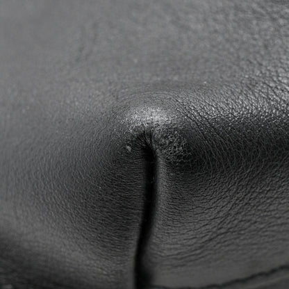 Saint Laurent Calfskin Medium Suzanne Hobo Black 12 of 14