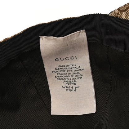Gucci Monogram Web Baseball Hat M Beige Cocoa 9 of 9