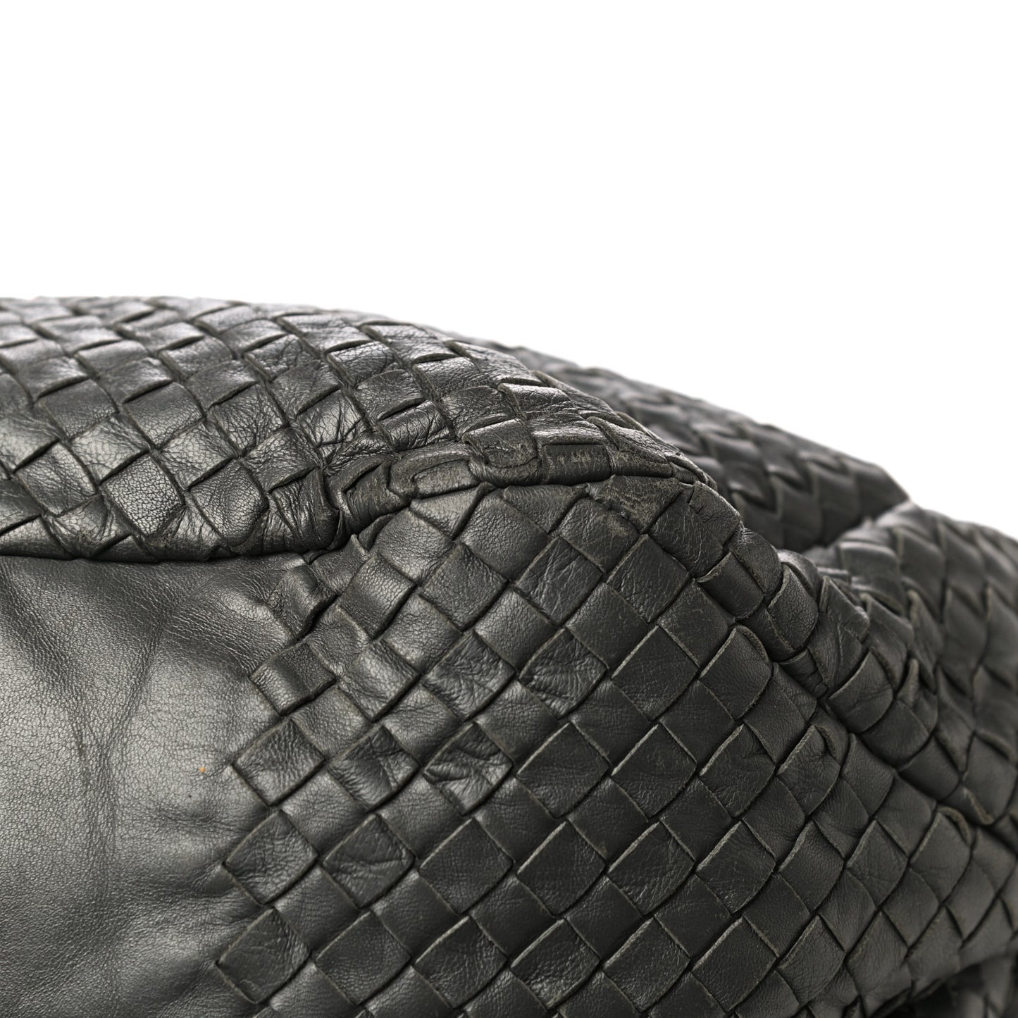 Nappa Intrecciato Large Campana Hobo Shadow
