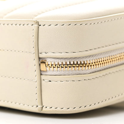Saint Laurent Lambskin Matelasse Vicky Monogram Belt Bag Crema Soft 10 of 13