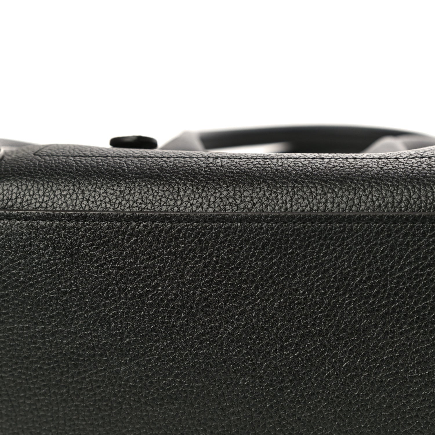 Celine Drummed Calfskin Micro Luggage Black 12 of 12