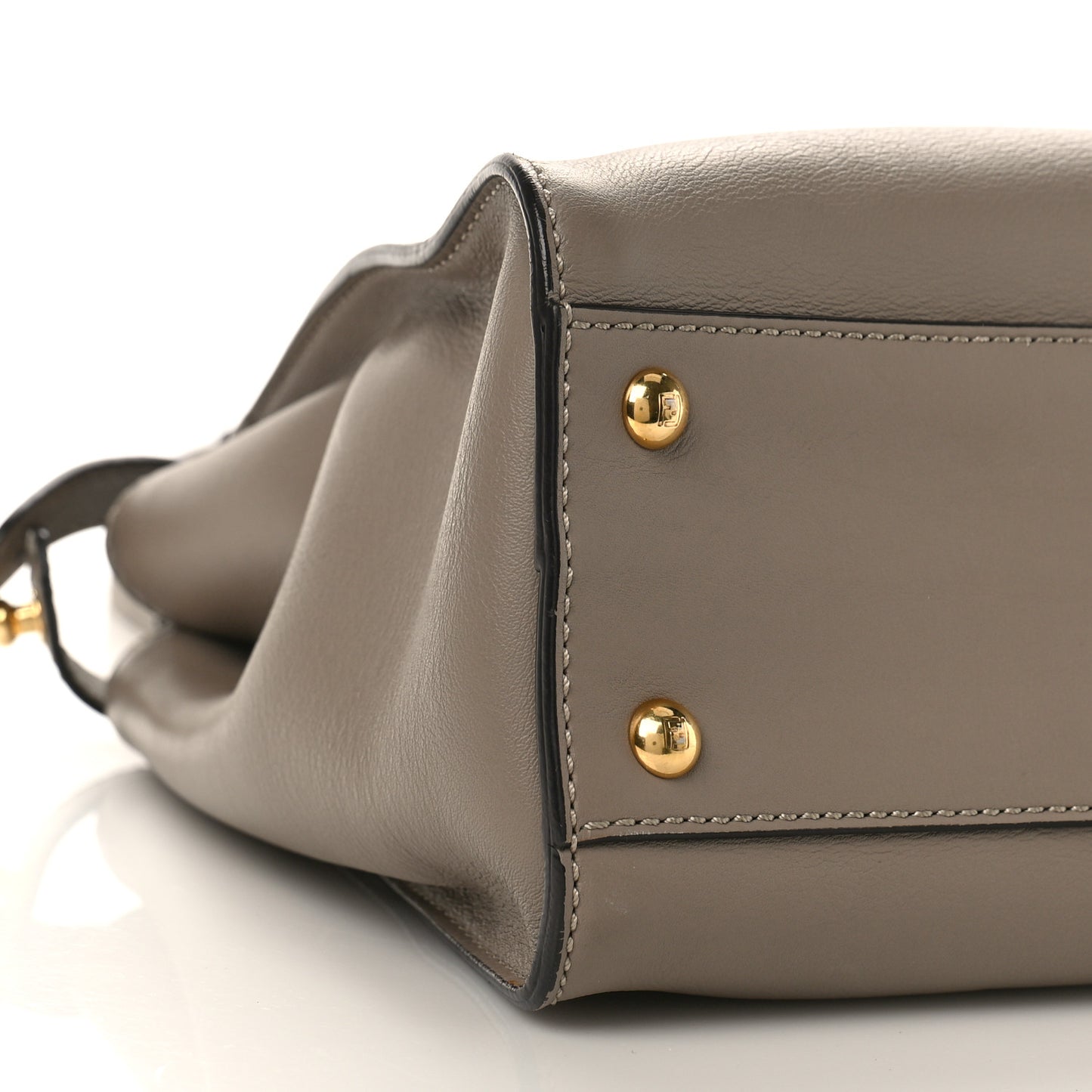 Vitello Seta Plexiglass Tortoise Medium Peekaboo Iconic Satchel Tortora