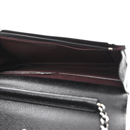 Chanel Caviar Quilted Wallet on Chain WOC Black 5 of 17