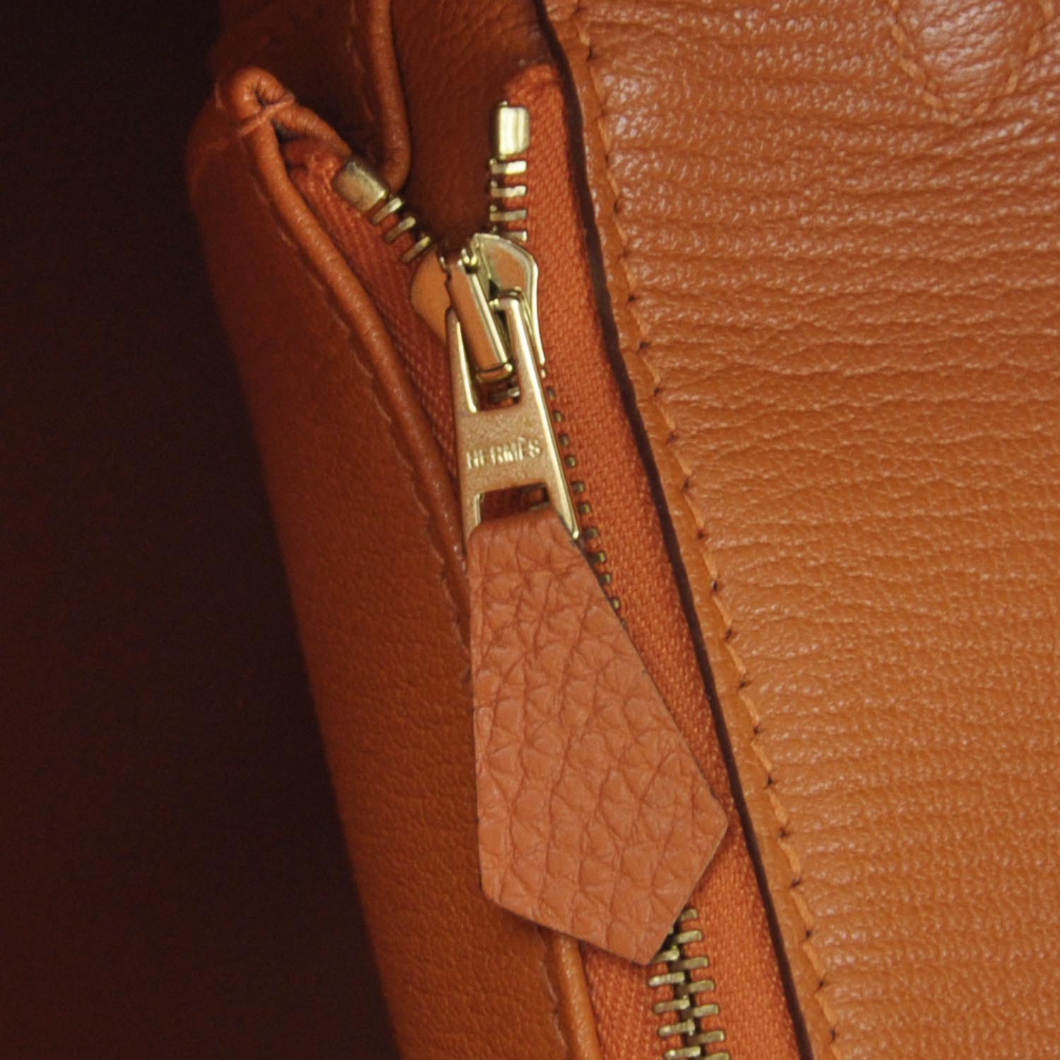 Hermes Togo Birkin 35 Orange 9 of 9