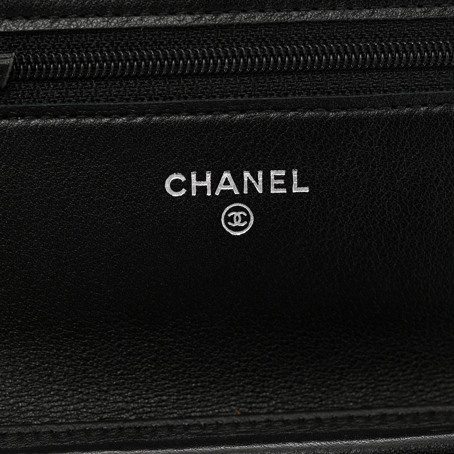 Chanel Caviar Timeless CC Wallet on Chain WOC Black 7 of 13