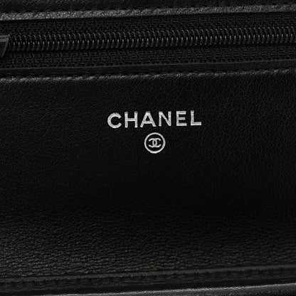 Chanel Caviar Timeless CC Wallet on Chain WOC Black 7 of 13