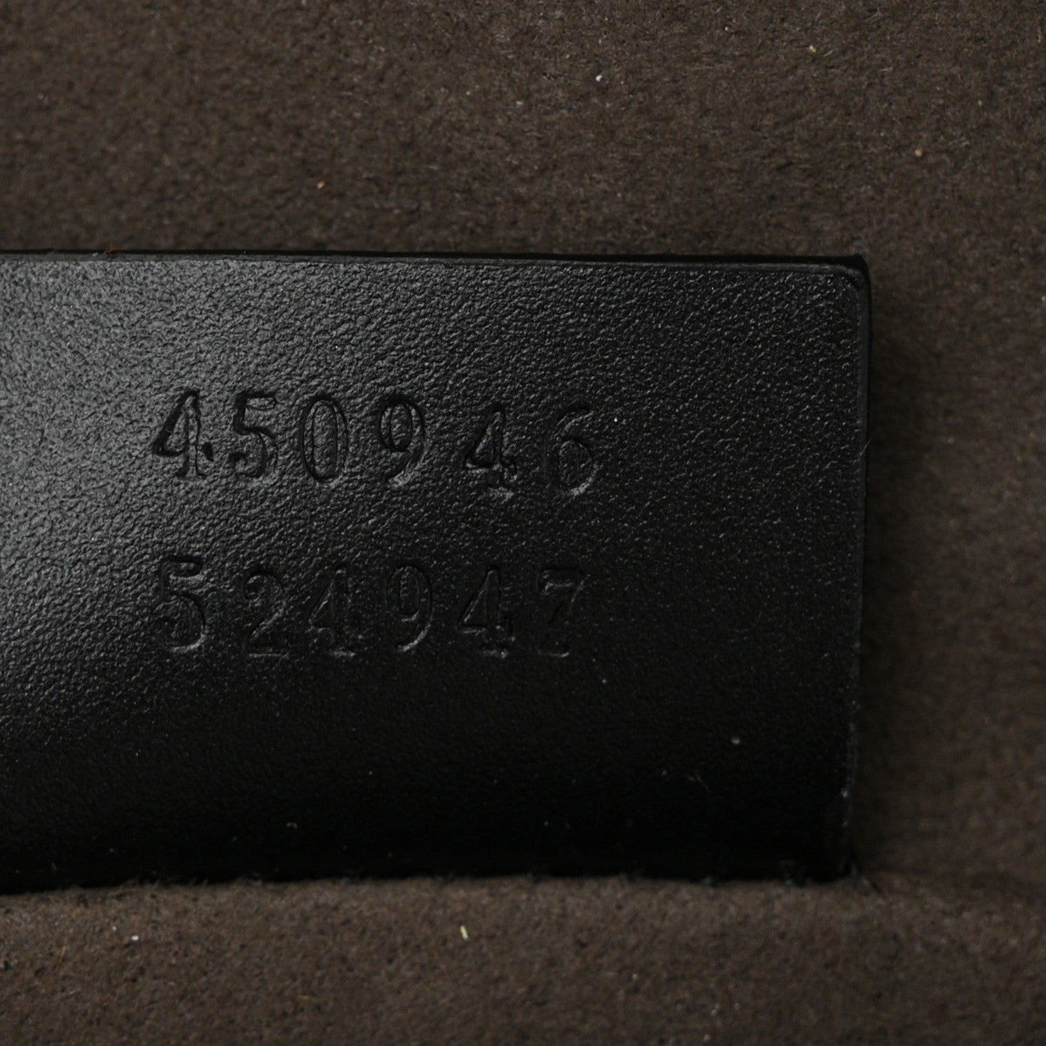 Gucci GG Supreme Monogram Belt Bag Black 7 of 10