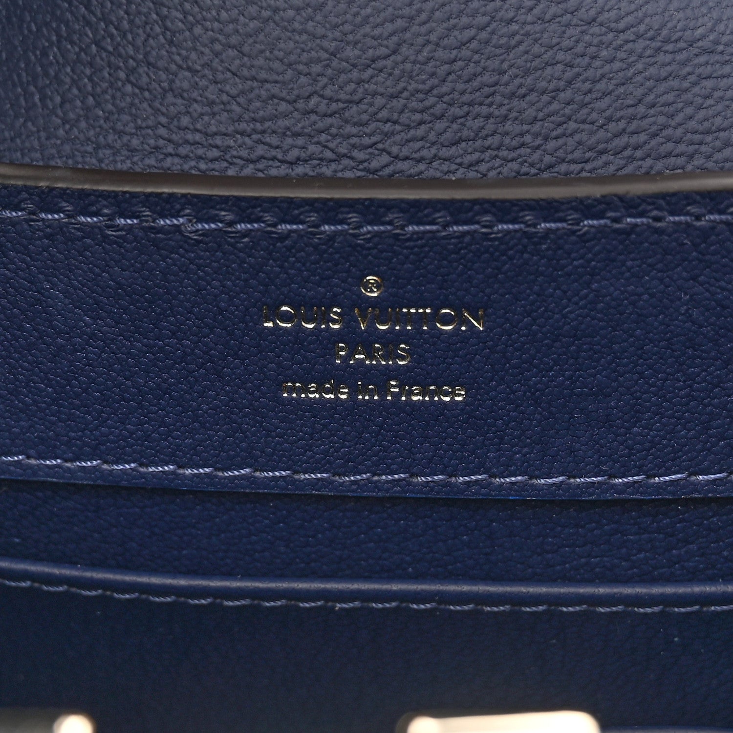 Louis Vuitton Taurillon Crocodile Capucines Mini White Bleu Santorin 6 of 10
