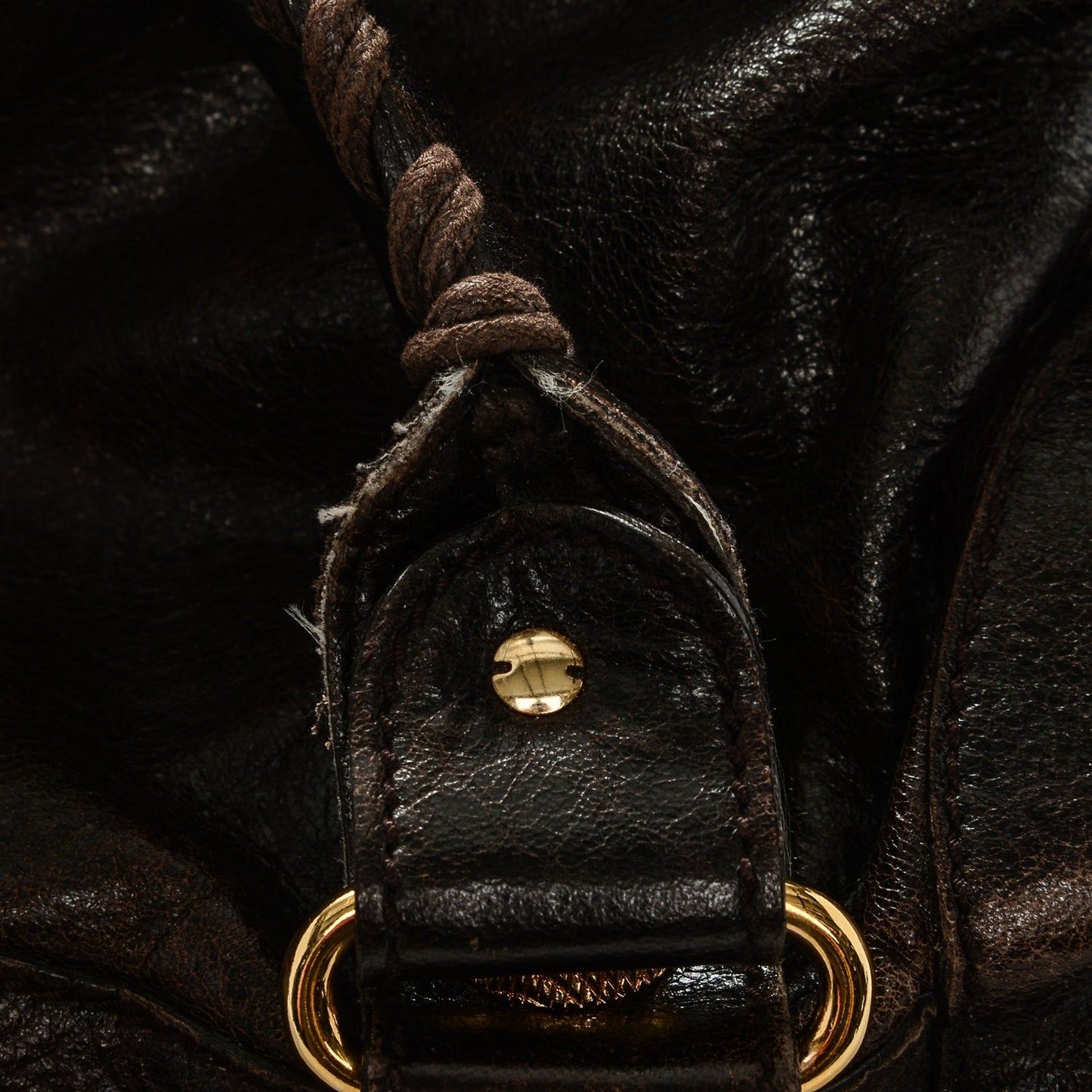 Agneau Giant 21 Gold Hardware Part Time Charbon