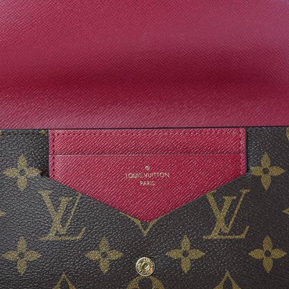 Louis Vuitton Monogram Jeanne Wallet Fuchsia 14 of 17