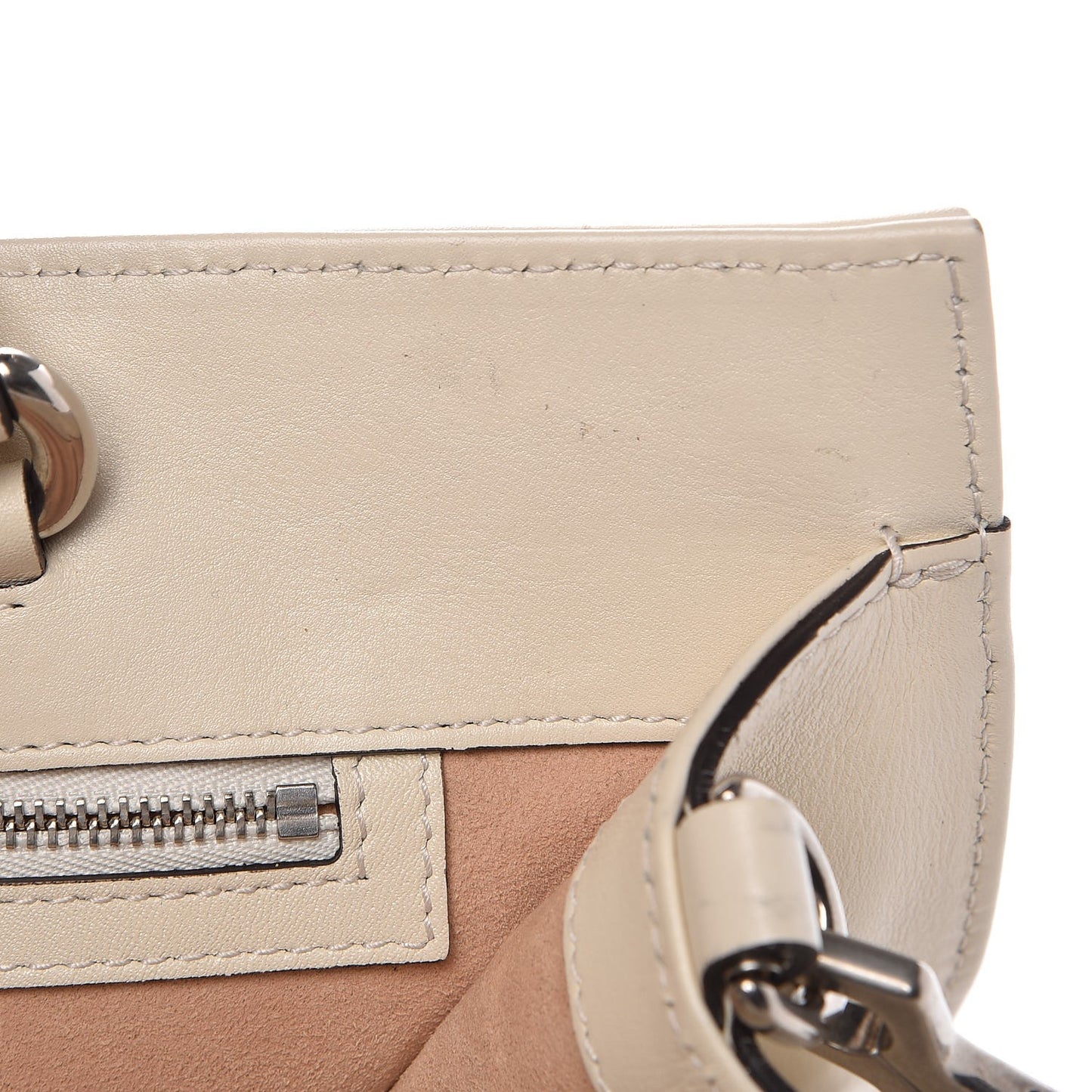 Cafskin Web Quilted Large Dionysus Tote Bag White