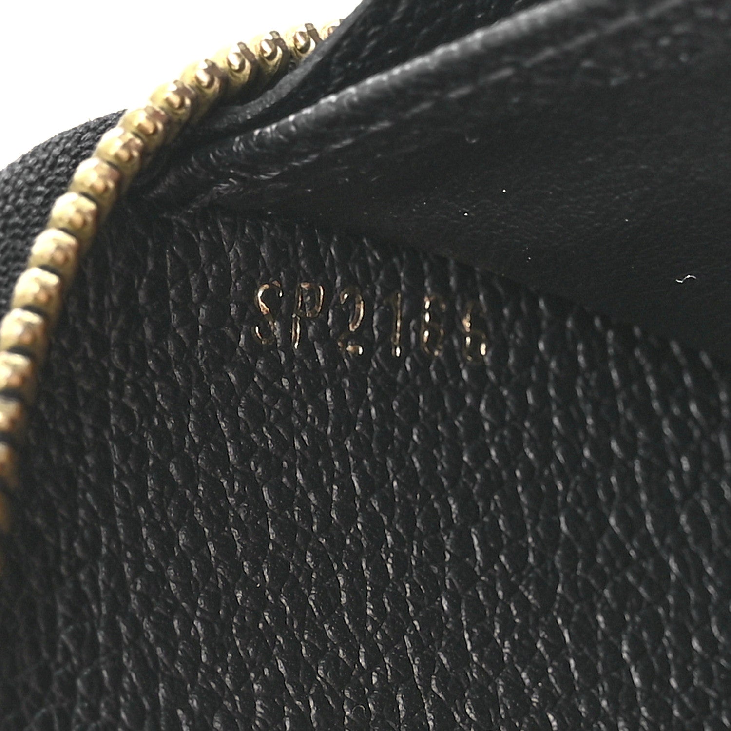 Louis Vuitton Empreinte Zippy Wallet Black 7 of 11