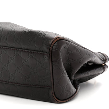 Gucci Guccissima Medium Sukey Tote  Chocolate 9 of 10