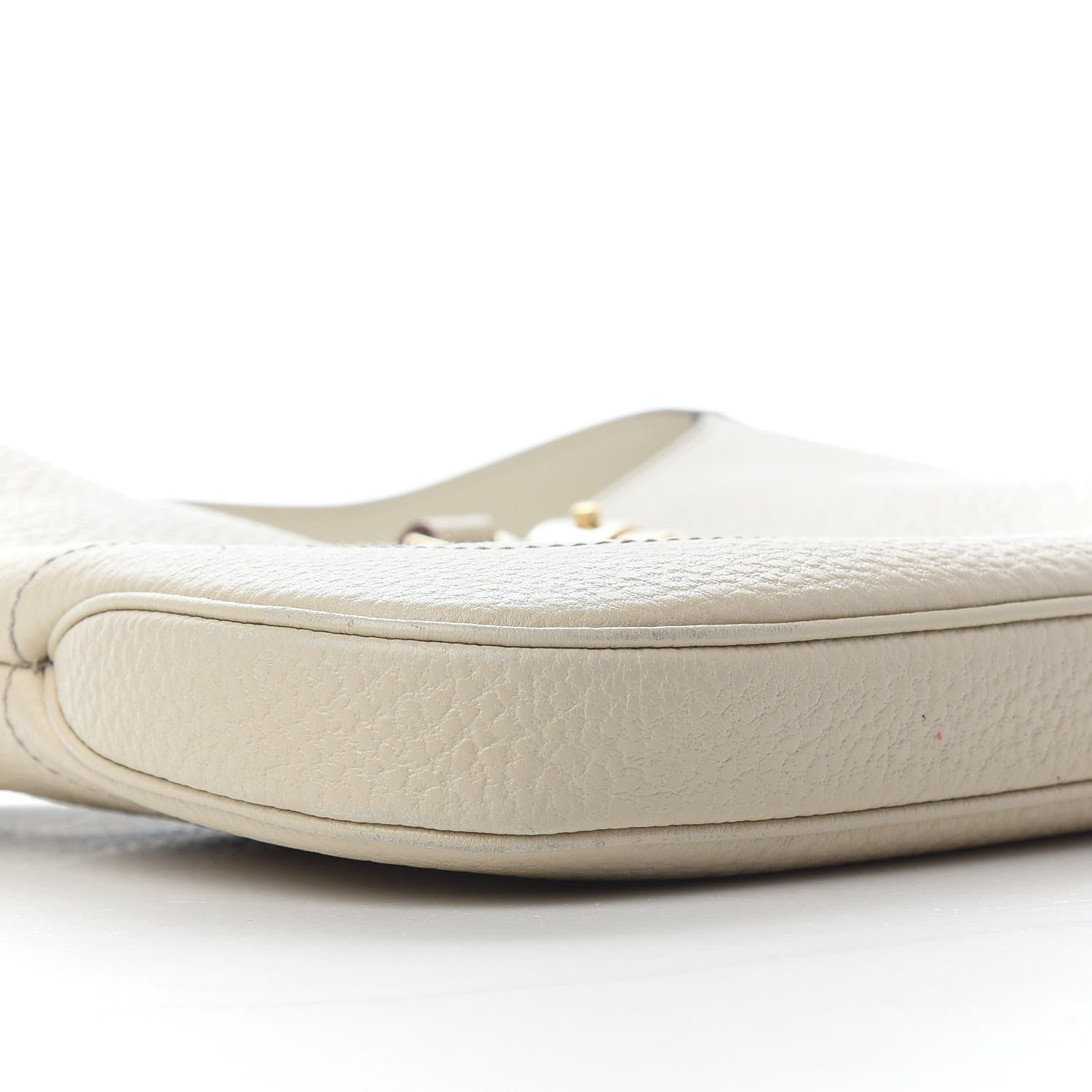 Gucci Calfskin Small Jackie O Hobo White 7 of 10