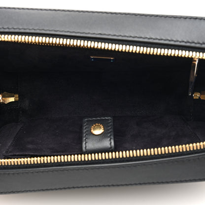 Dolce & Gabbana DOLCE GABBANA Calfskin Small DG Logo Camera Crossbody Bag Black 5 of 9