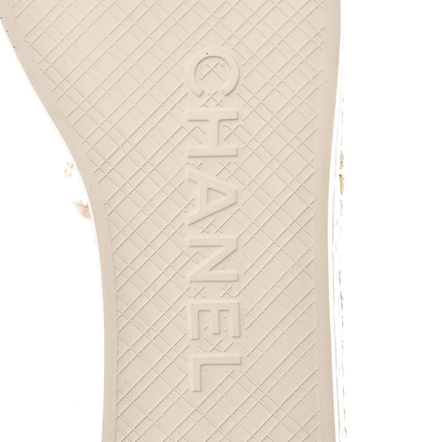 Chanel PVC Raffia CC Espadrilles 36 Beige 6 of 7