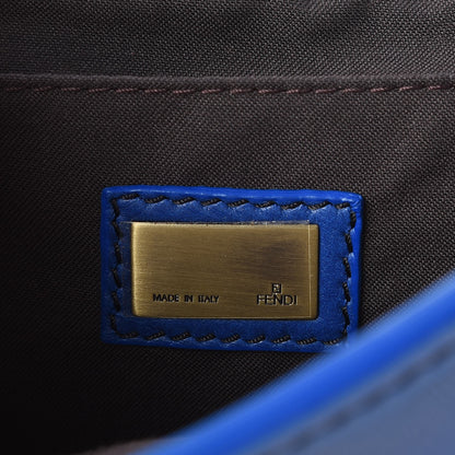 Fendi Canvas Patent B Bag True Blue 7 of 9