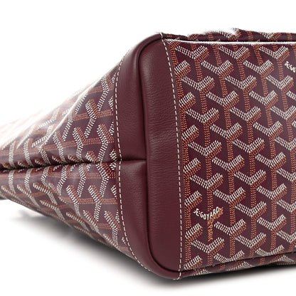 Goyard Goyardine Artois MM Burgundy 8 of 9