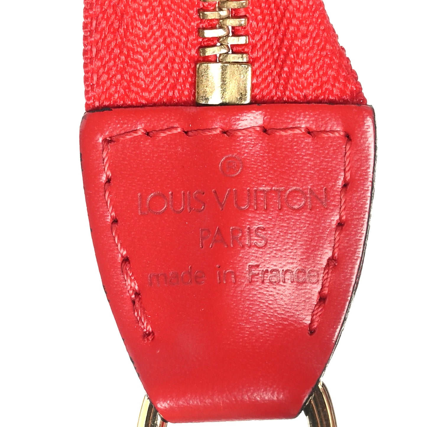 Epi Pochette Accessories 24 Castillan Red