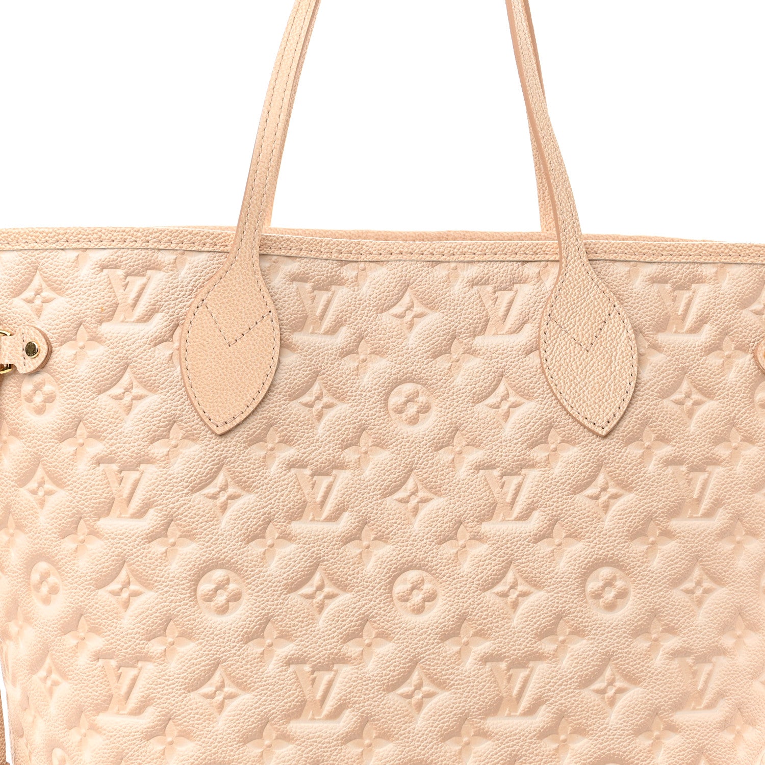 Louis Vuitton Empreinte Monogram Summer Stardust Neverfull MM Beige Clair 8 of 10