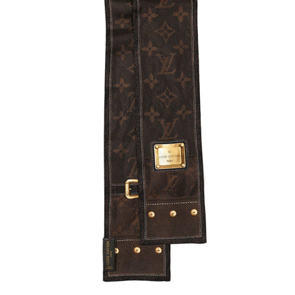 Louis Vuitton Silk Monogram New Denim Bandeau Ebene 2 of 3