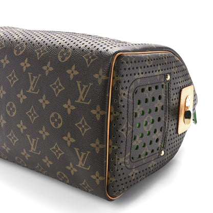 Louis Vuitton Monogram Perforated Speedy 30 Green 11 of 11