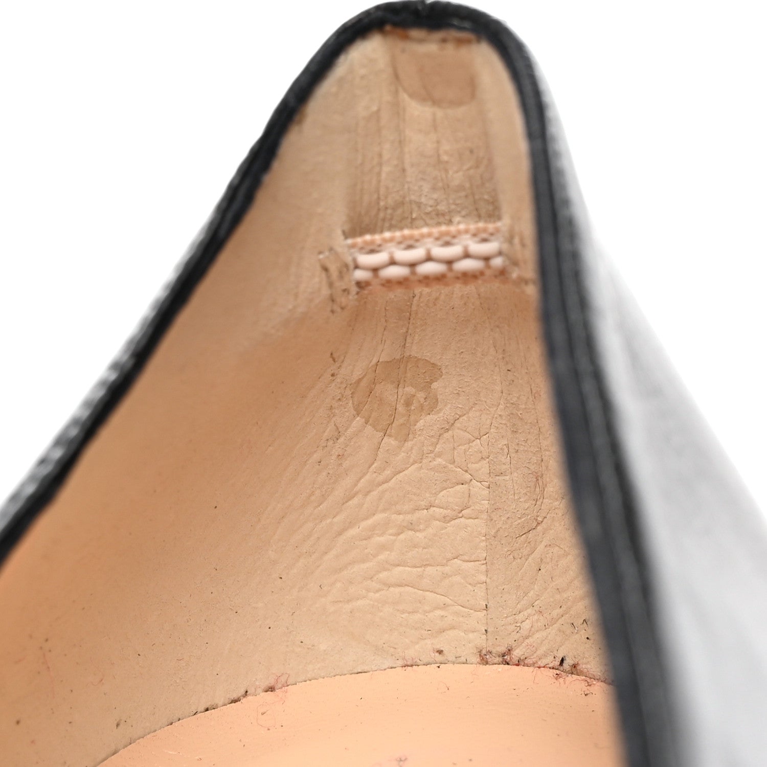 Christian Louboutin Kid Very Prive 120 Peep Toe Pumps 40 Black 8 of 12