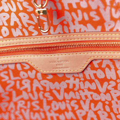 Louis Vuitton Monogram Graffiti Neverfull GM Orange 7 of 9