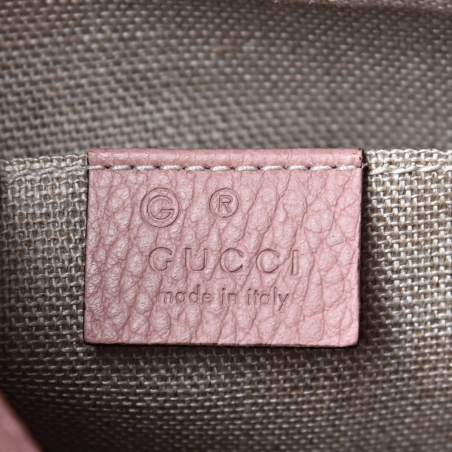 Gucci Monogram Mini Bree Messenger Bag Beige Soft Pink 6 of 9