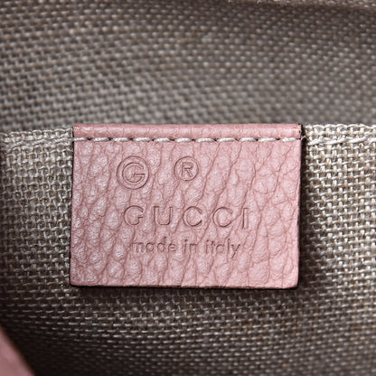 Gucci Monogram Mini Bree Messenger Bag Beige Soft Pink 6 of 9