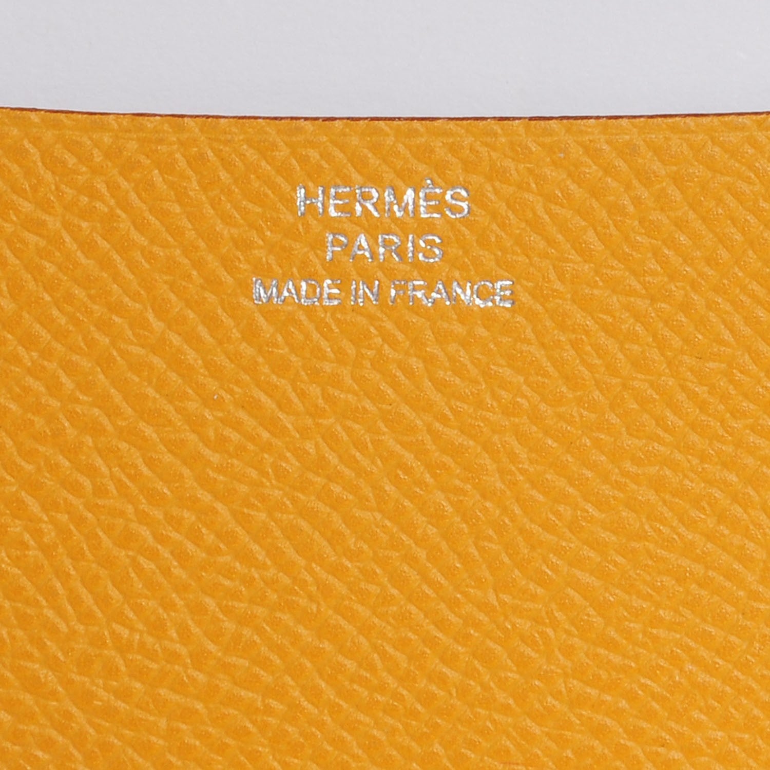 Hermes Epsom Globe Trotter Agenda Cover PM with Refill Jaune 5 of 8