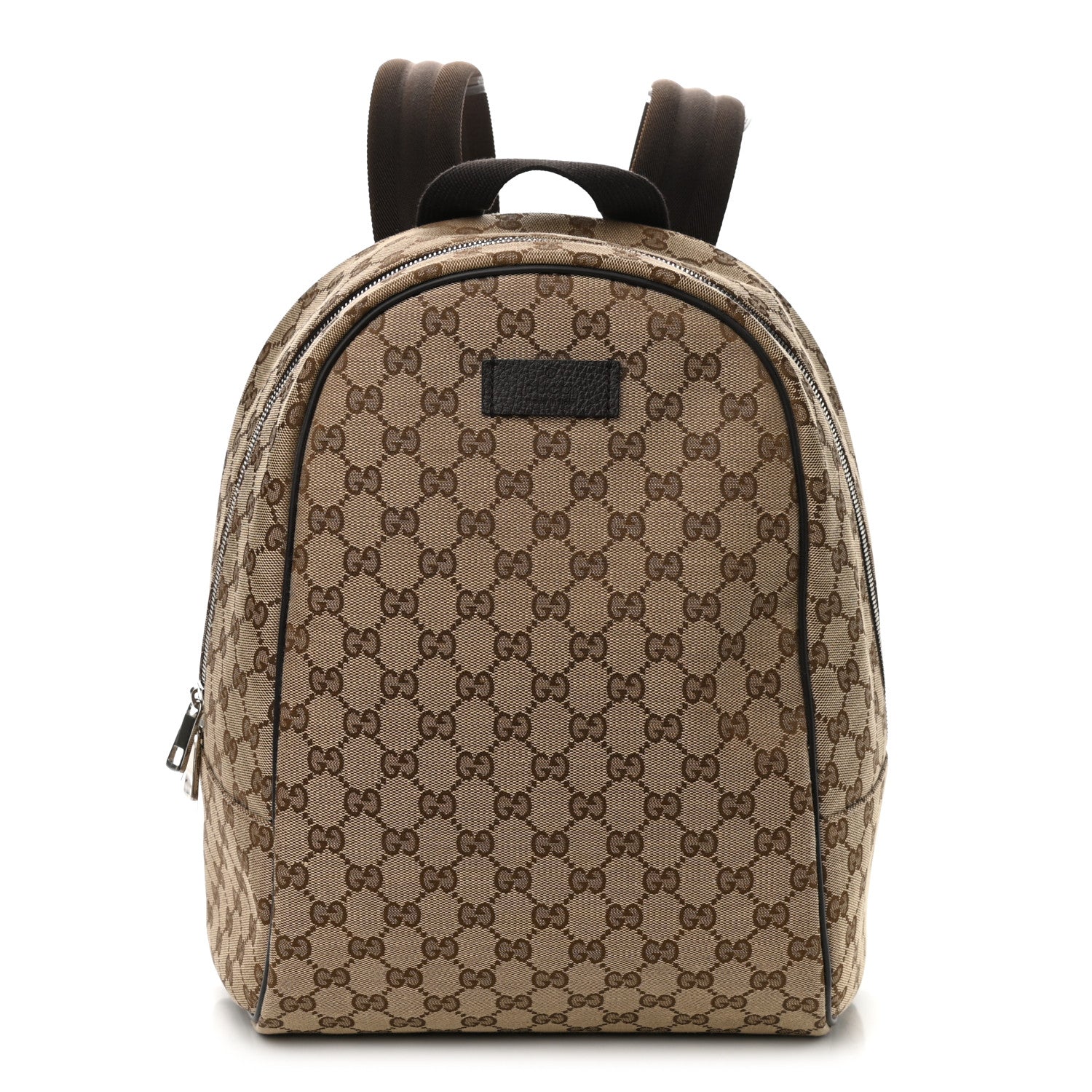 Gucci Monogram Travel Backpack Dark Brown 1 of 9