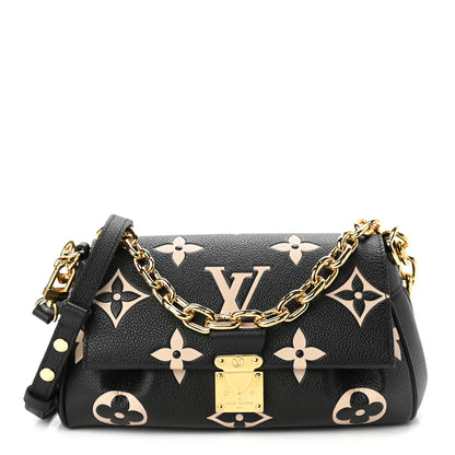 Louis Vuitton Empreinte Monogram Giant Favorite Black Beige 1 of 10