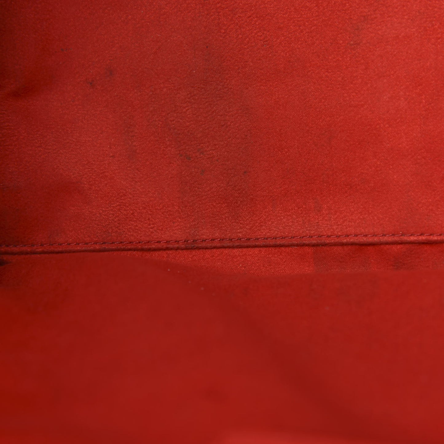 Drummed Calfskin Mini Luggage Coquelicot