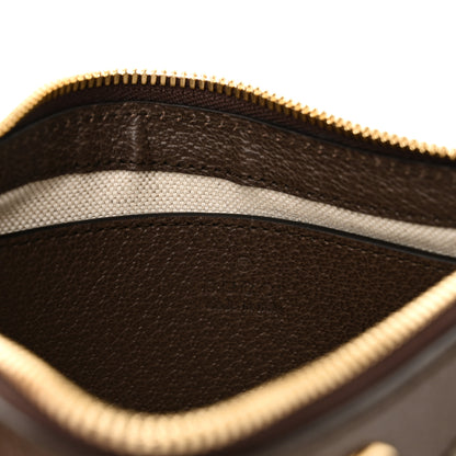 Gucci GG Supreme Monogram Textured Dollar Calfskin Web Small Ophidia GG Handbag Beige Ebony New Acero 6 of 11