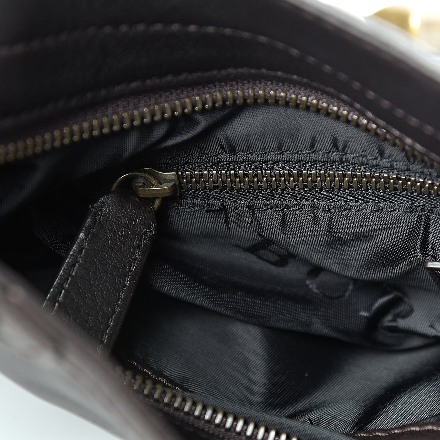 Calfskin Studded Medium Alverton Hobo Chocolate