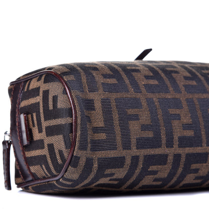 Fendi Zucca Buckle Tote Tobacco 8 of 9