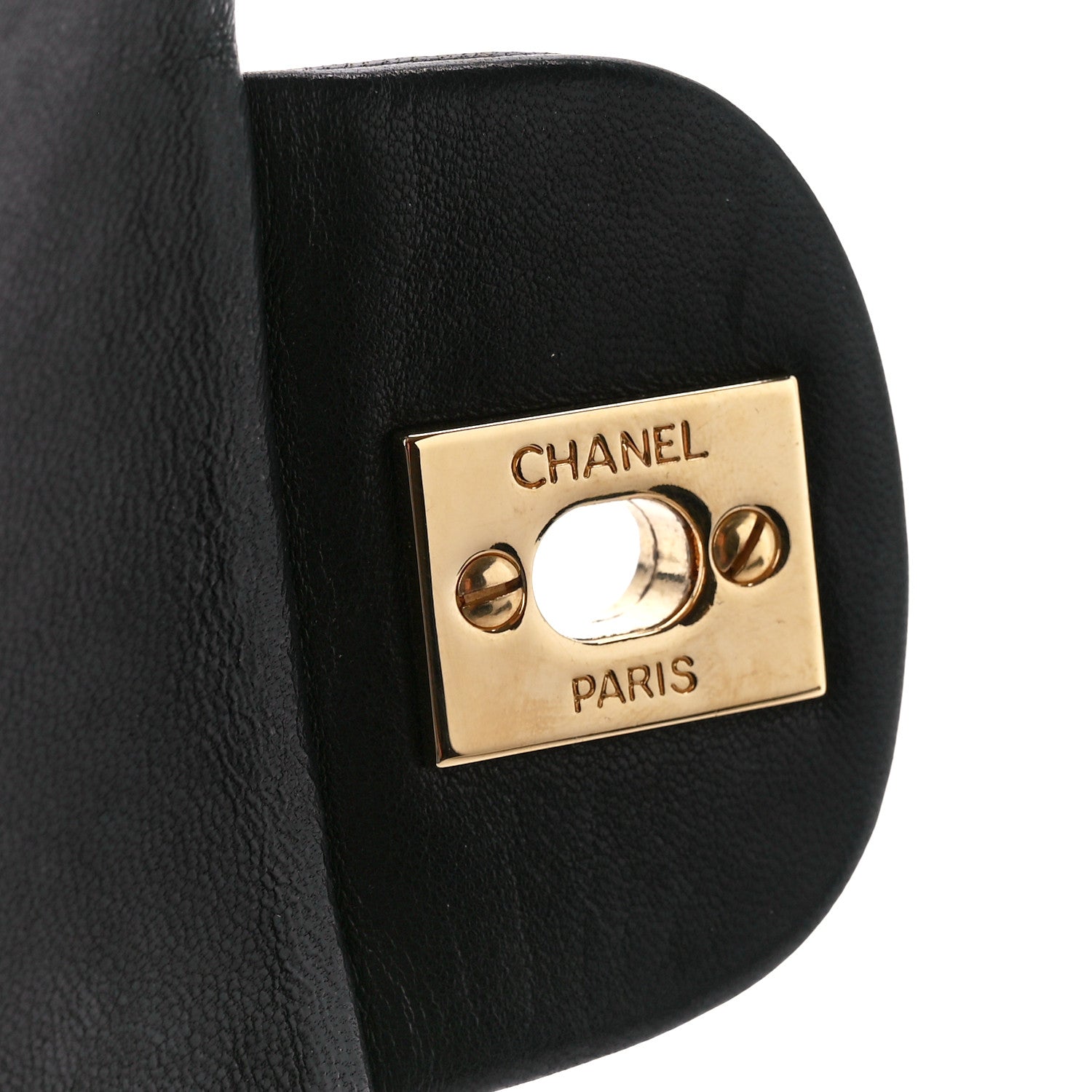 Chanel Lambskin Quilted East West Flap Black 6 of 11