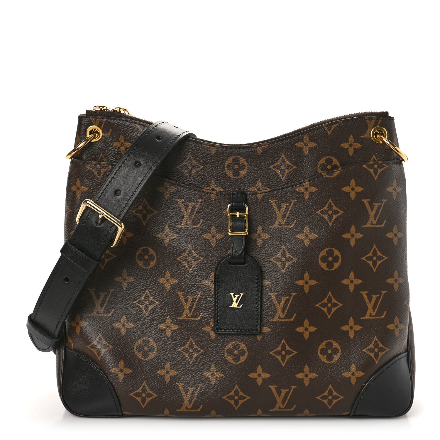 Louis Vuitton Monogram Odeon MM Black 1 of 7