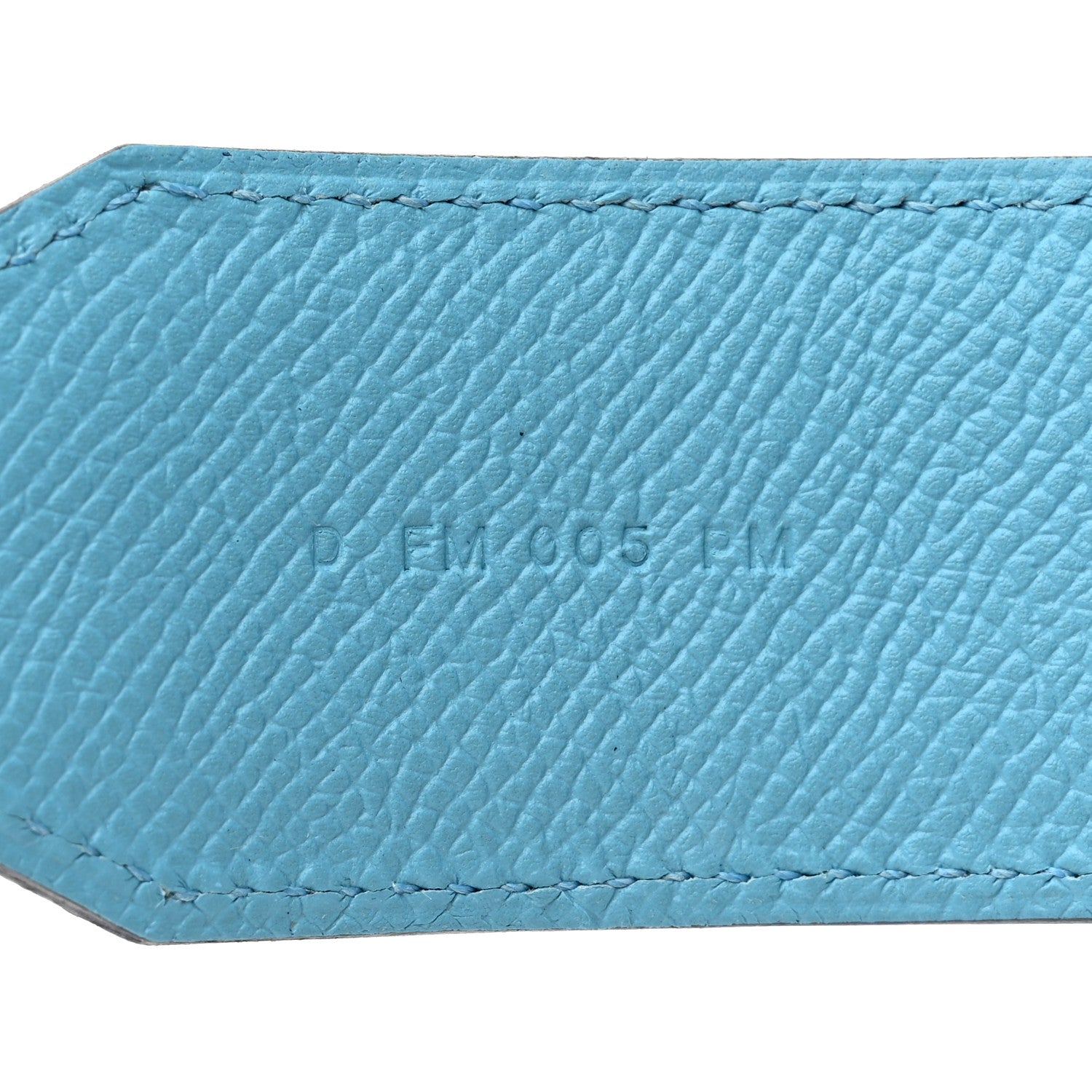 Hermes Epsom 40mm Hexagone Tressage Shoulder Strap Bleu De Nord Rouge De Coeur Gold 4 of 6