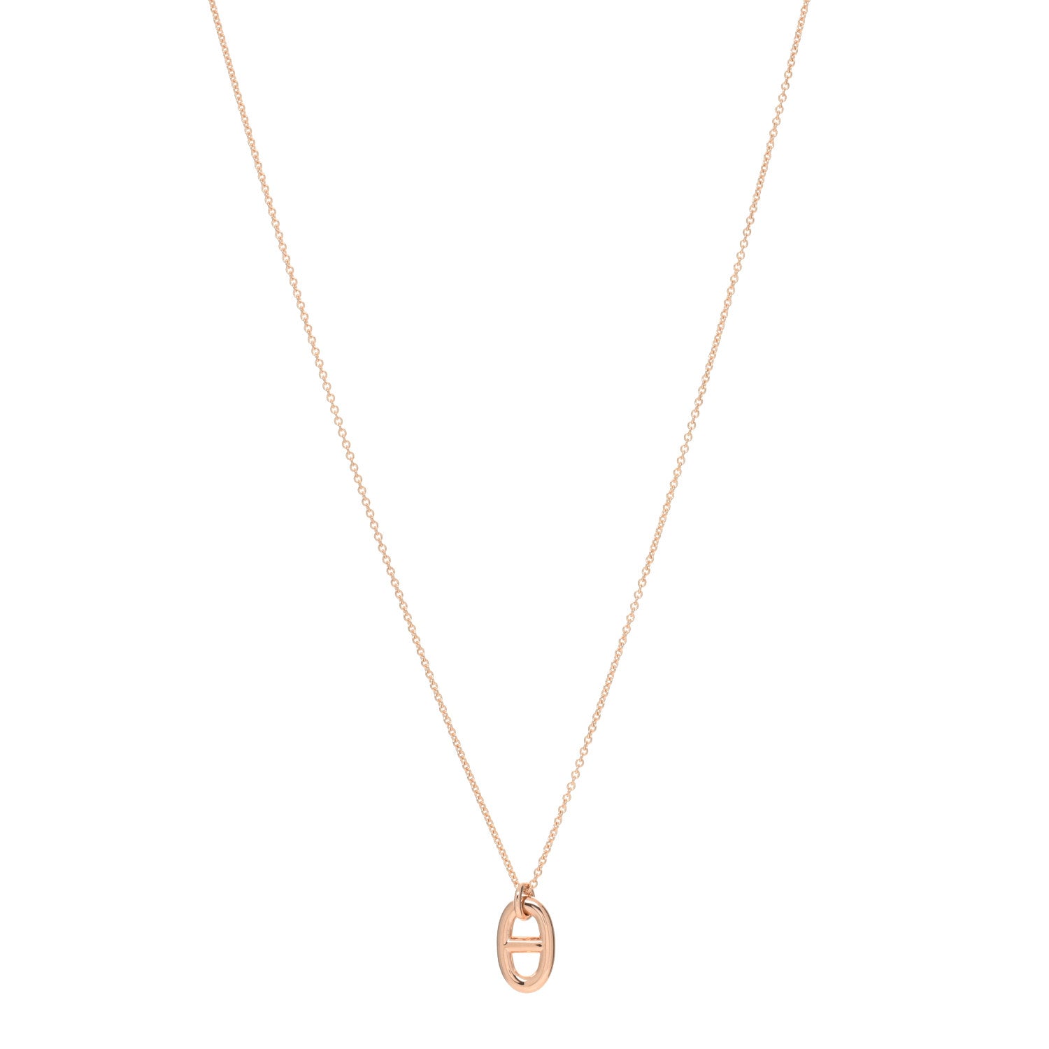 Hermes 18K Rose Gold PM Farandole Pendant Necklace 1 of 4
