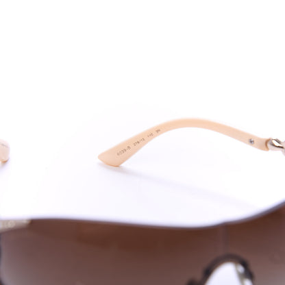 Bulgari Crystal Sunglasses 6039-B Beige 5 of 8