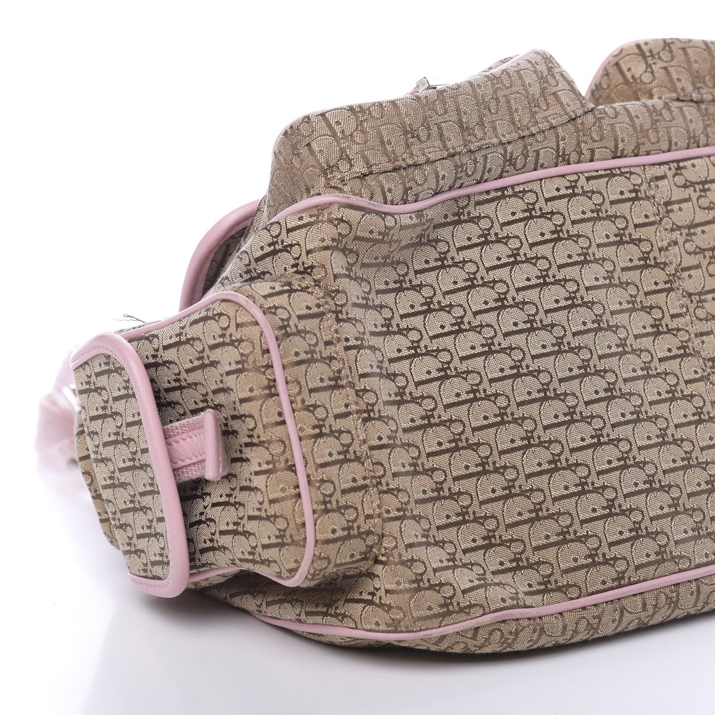 Monogram Tote Pink Beige
