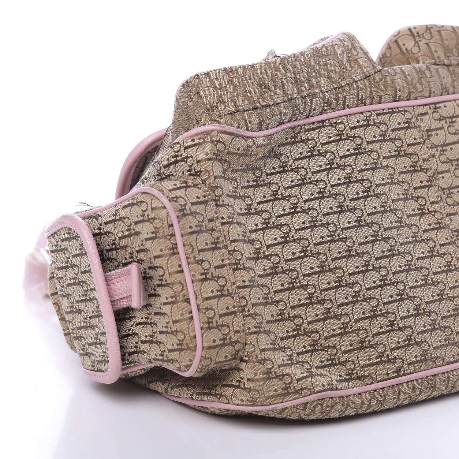 Christian Dior Monogram Tote Pink Beige 11 of 12