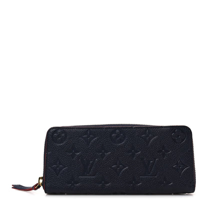 Louis Vuitton Empreinte Clemence Wallet Marine Rouge 1 of 6