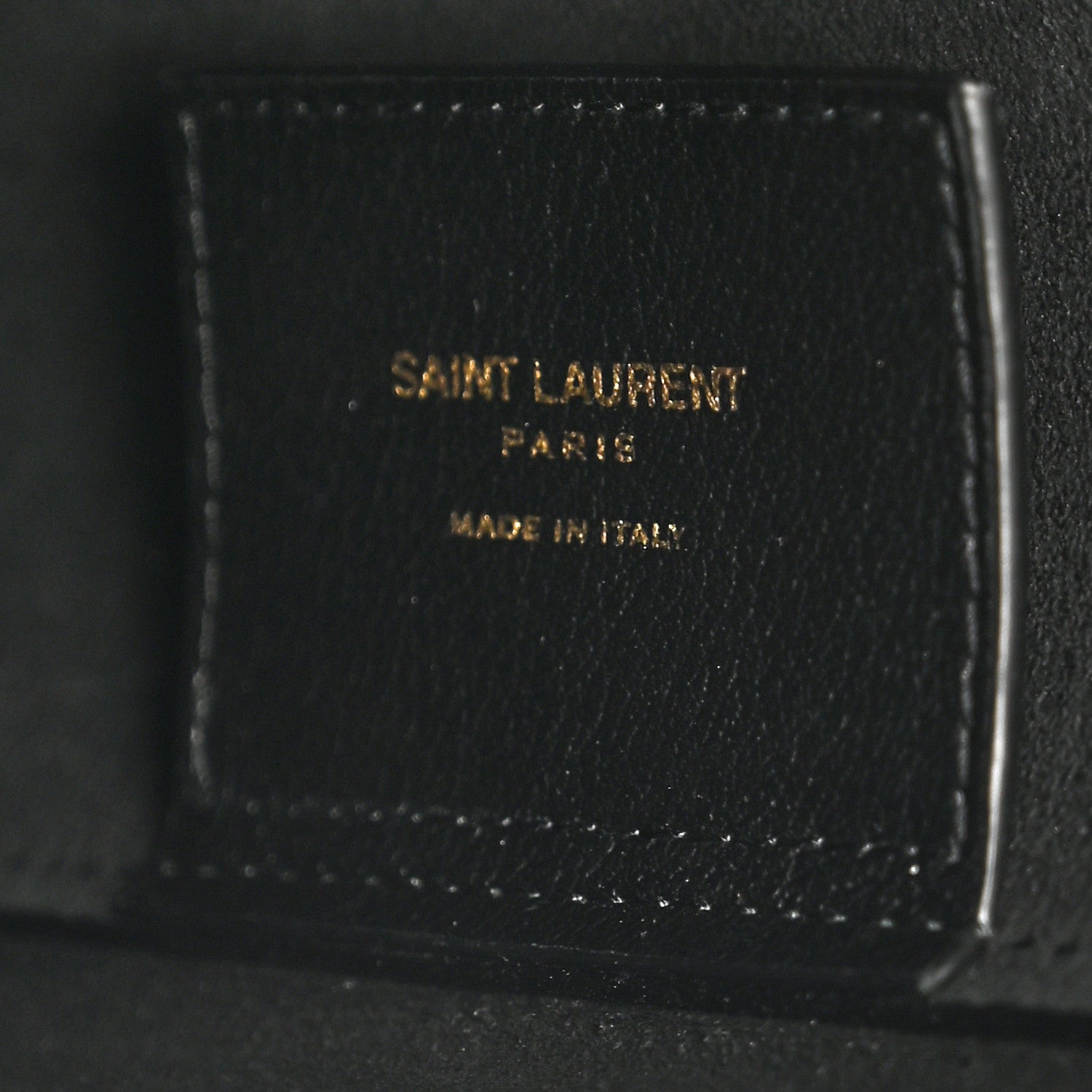 Saint Laurent Calfskin Toy Shopping Tote Black 6 of 13