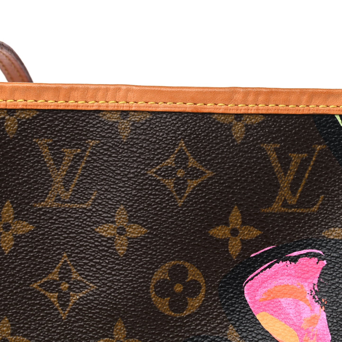 Monogram Roses Neverfull MM