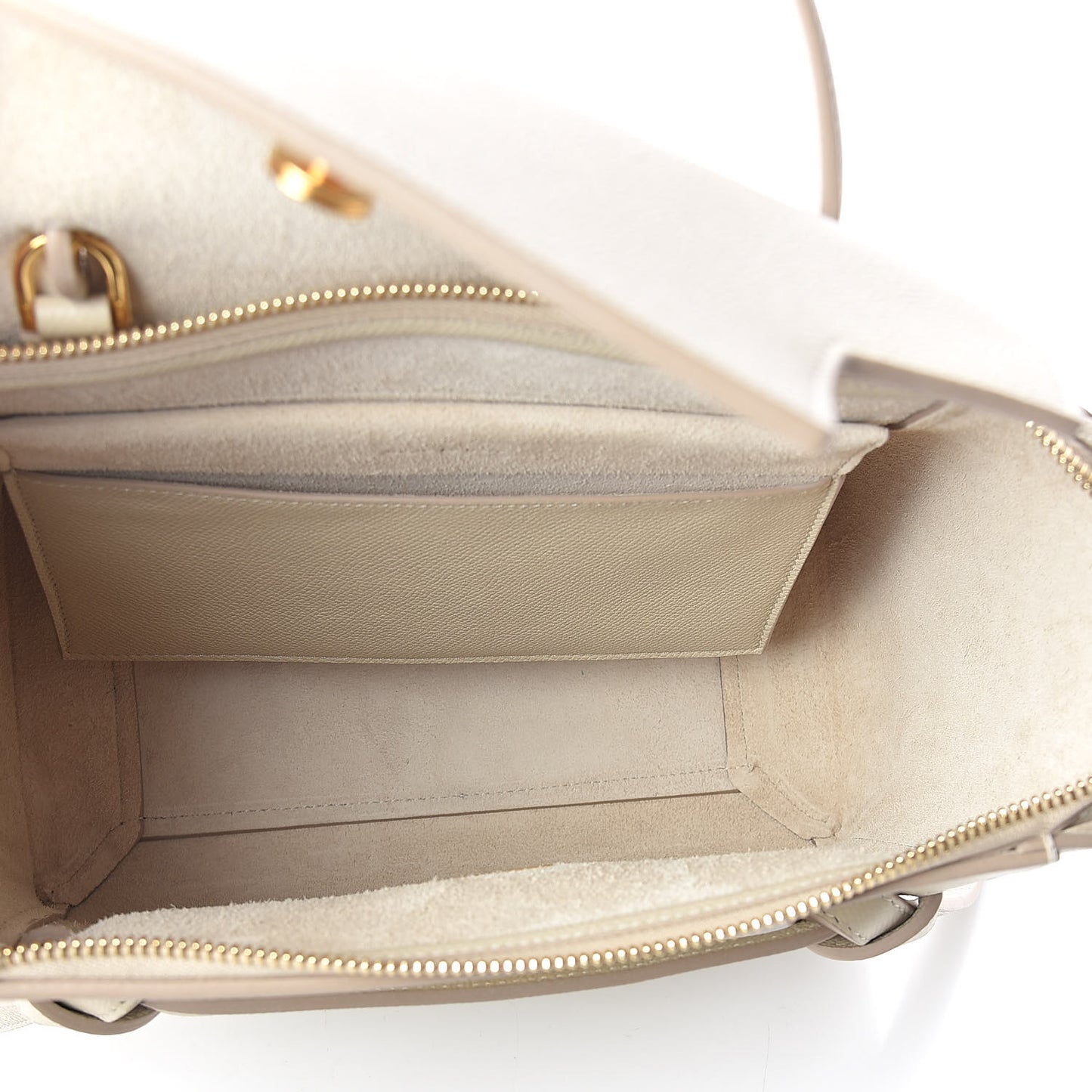 Grained Calfskin Micro Belt Bag Linen